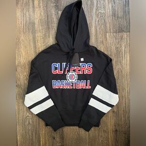 BNWT Los Angeles Clippers Junk Food of LA Crop Sweatshirt